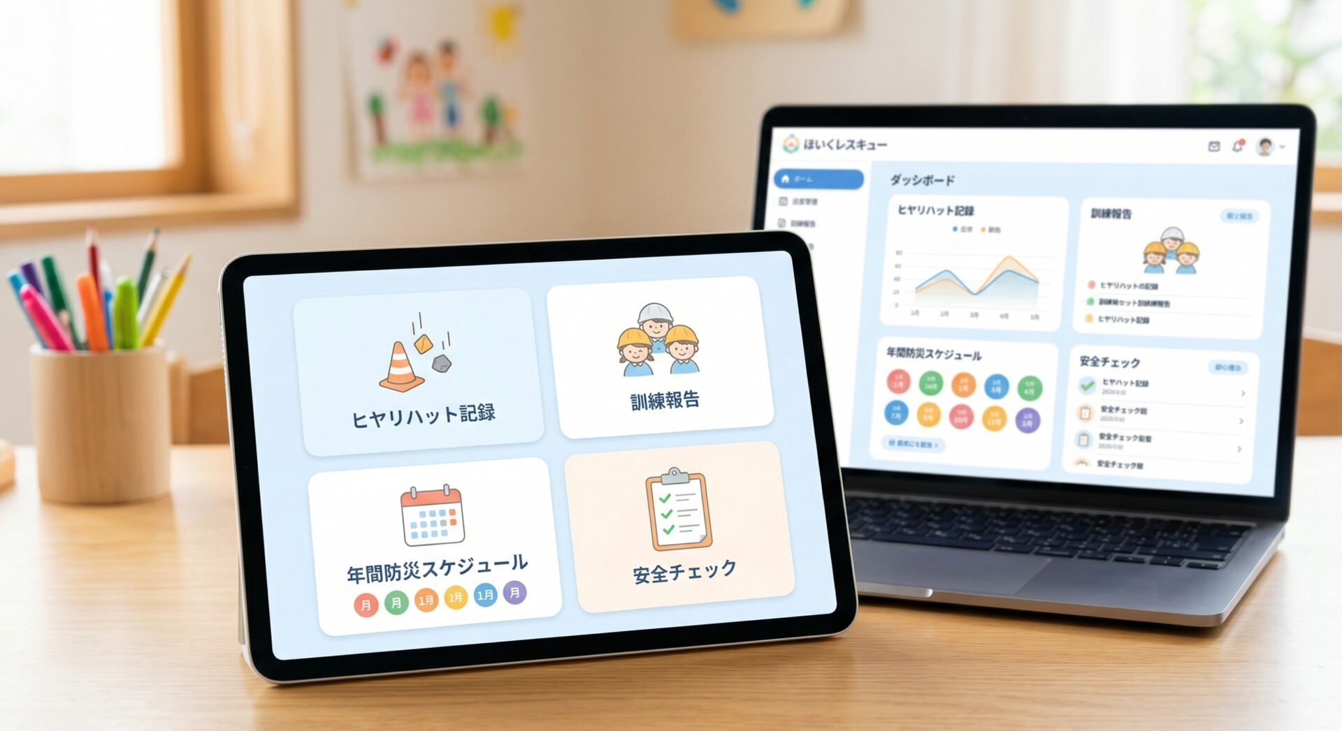 ほいくレスキューのイメージ