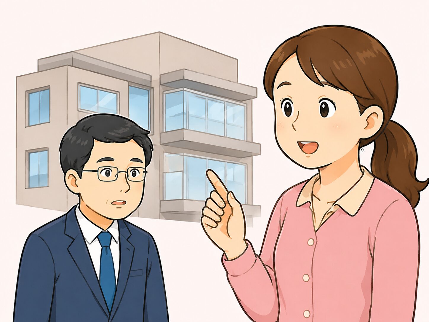 園長や主任が近くにいない場面で現場職員が判断を求められる保育園のイラスト