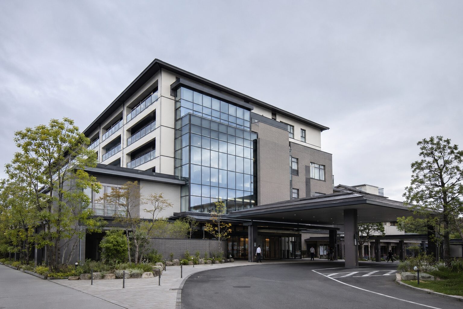 来館者や宿泊者が利用するホテルの館内