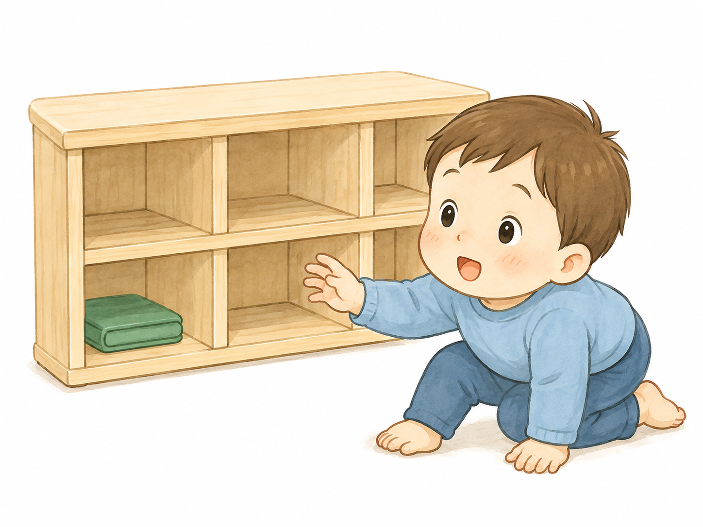 自分で危険を判断しにくい子どものイメージ